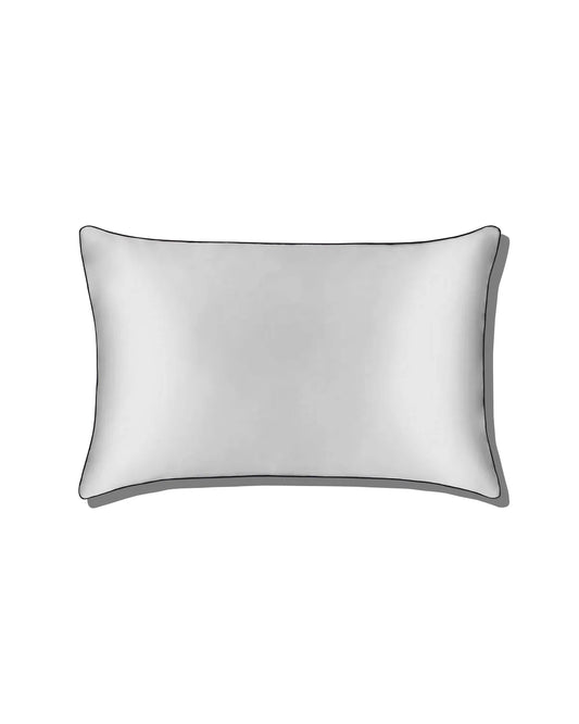 19 Momme Pure Silk Piping Pillowcase