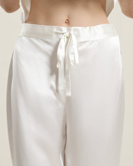 22 Momme Short-Sleeve Silk Pajamas Set