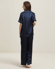 22 Momme Short-Sleeve Silk Pajamas Set