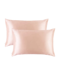 2PCS 19 Momme Silk Hidden Zipper Pillowcases