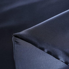 4PCS 19 Momme Silk Pillowcase with Hidden Zipper, Navy