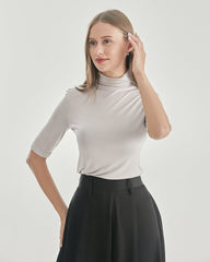 Knit Turtleneck T-shirt