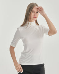 Knit Turtleneck T-shirt