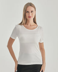 Women's Essential Knit Silk T-shirt