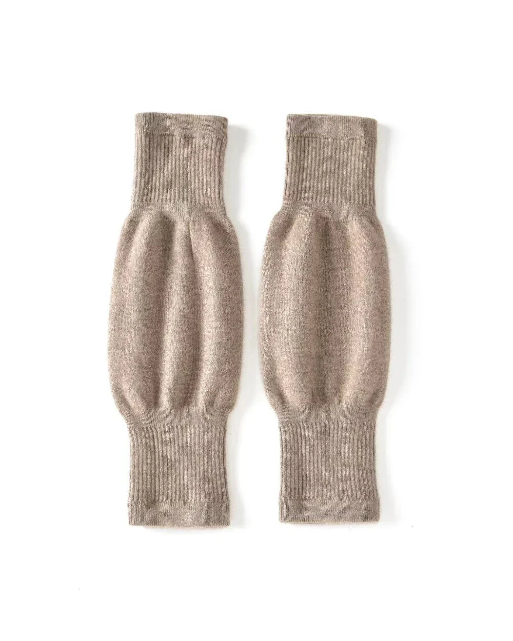 Cashmere Knee Pads, Beige