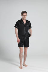 Casual Silk Short Pajamas For Men