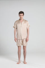 Casual Silk Short Pajamas For Men