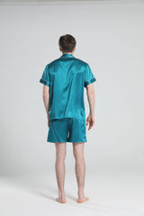 Casual Silk Short Pajamas For Men