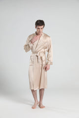 Classic Sleep Robe Pajamas For Men