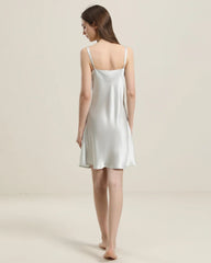 Close Fitting Silk Nightgown