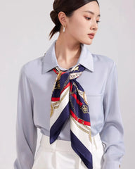 Vintage Chain Silk Scarf