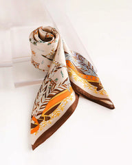 Versatile Square Silk Scarf