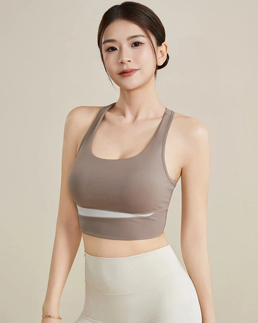 Silk Yoga Sports Bra