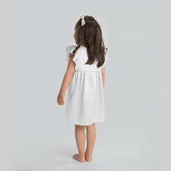 Girls Cute Silk Dress