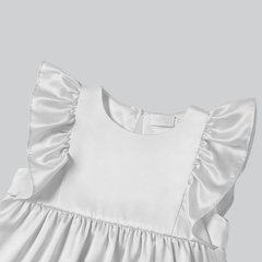 Girls Cute Silk Dress