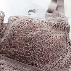 Lace Breathable Silk Bra