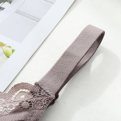 Lace Breathable Silk Bra