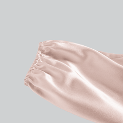 Long Silk Shirt Pajamas Sleepwear For Girl