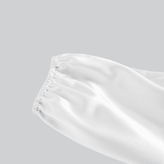 Long Silk Shirt Pajamas Sleepwear For Girl