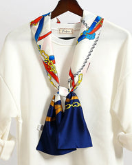 Luxury Rectangular Silk Scarf