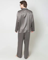 Men's Luxury Silk Loosen Pajamas