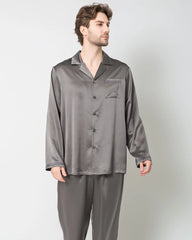 Men's Luxury Silk Loosen Pajamas