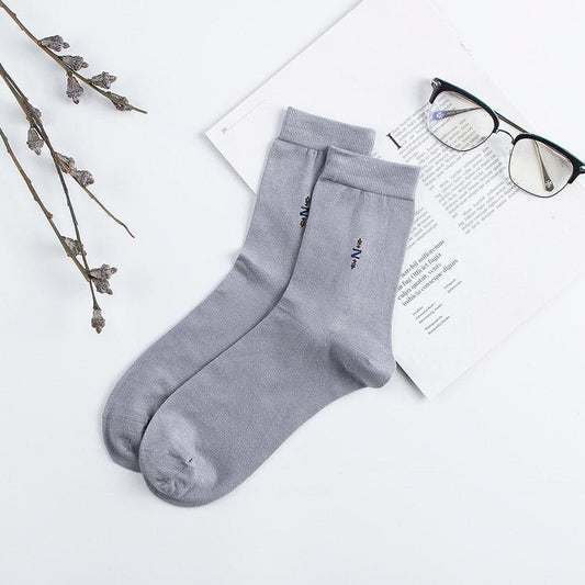 Mesh Knit Skin-friendly Men's Silk Socks
