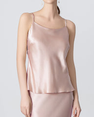 Round Neck Silk Camisole