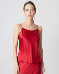 Round Neck Silk Camisole