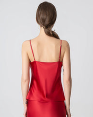Round Neck Silk Camisole