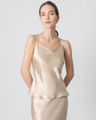 Round Neck Silk Camisole
