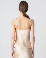 Round Neck Silk Camisole
