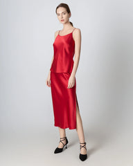 Round Neck Silk Camisole