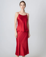 Round Neck Silk Camisole