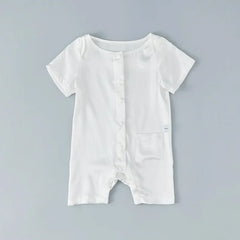 Short Sleeve Baby Silk Onesies