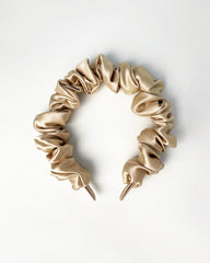 Silk 3.5cm Pleats Hairband