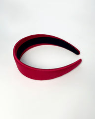Silk 4cm Wide Border Hairband