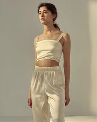 Silk Crop Tank Top