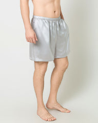 Men Satin Silk Lounge Shorts