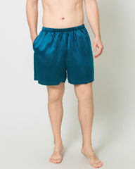 Men Satin Silk Lounge Shorts