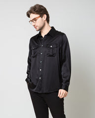 Silk Men's Button Up Overshirt