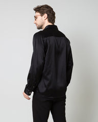 Silk Men's Button Up Overshirt