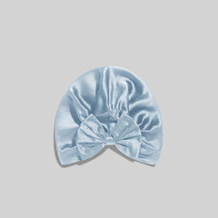 Silk Vintage Bow-Knot Sleep Cap