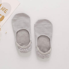 Skin-friendly Women's Silk Invisible Boat Socks