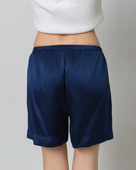 Women's Basic Silk Pajama Shorts