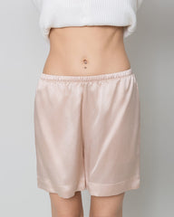 Women's Basic Silk Pajama Shorts