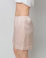 Women's Basic Silk Pajama Shorts