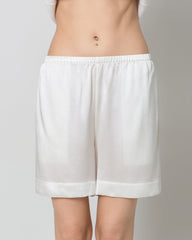 Women's Basic Silk Pajama Shorts