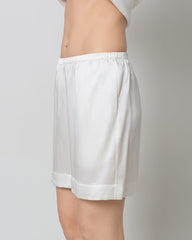 Women's Basic Silk Pajama Shorts