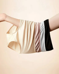 Women‘s High Waist Mulberry Silk Knitted Panties